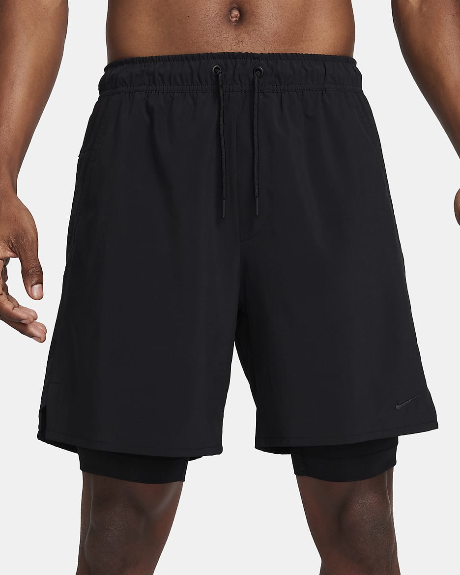 Short nike fashion 2 en 1 homme